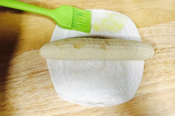 快手酥皮香蕉卷——香蕉墩儿的做法图解2