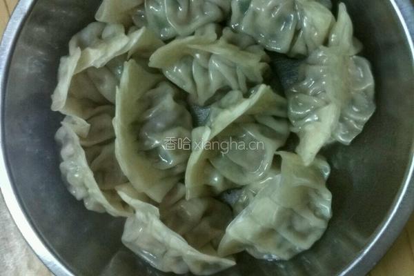 韭菜蒸饺的做法图解6