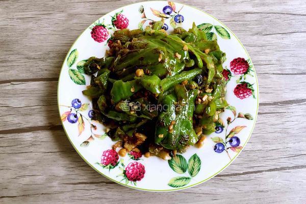 豆豉煸辣椒的做法图解6