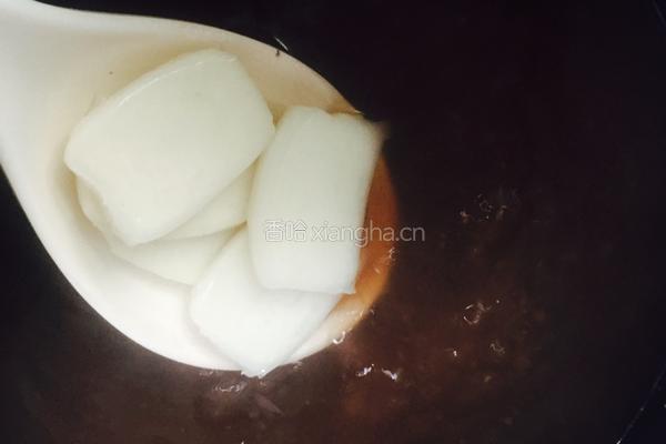 红豆年糕汤的做法图解3