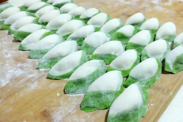翡翠饺子的做法图解9