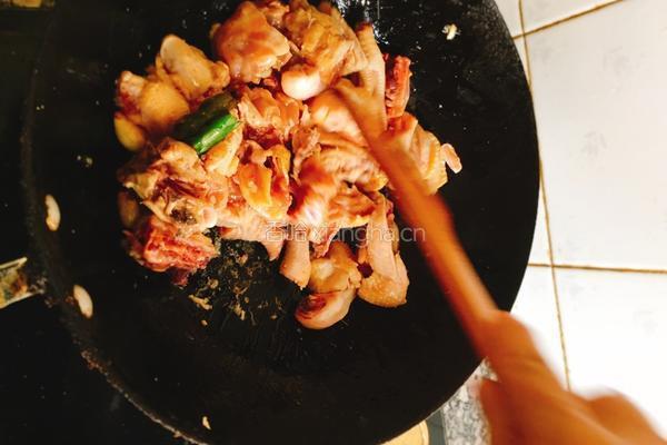 三杯鸡的做法图解4