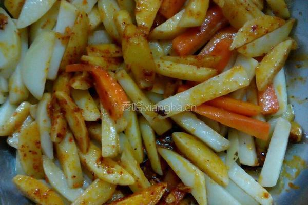 孜然土豆条的做法图解6