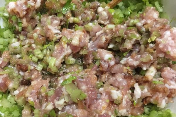 芹菜饺子的做法图解4