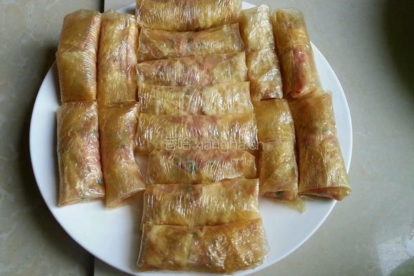 豆腐衣包肉的做法图解6