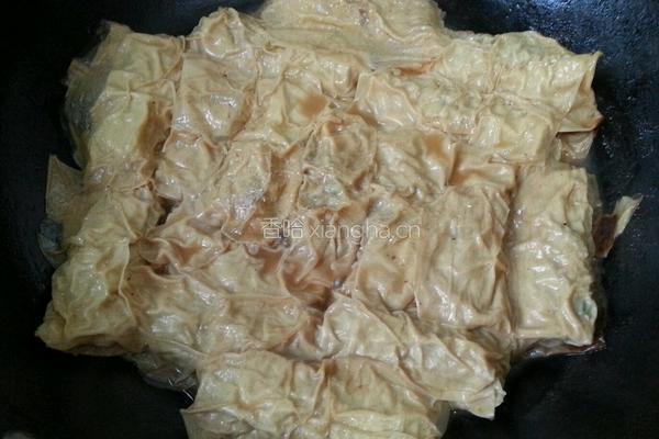 豆腐衣包肉的做法图解10