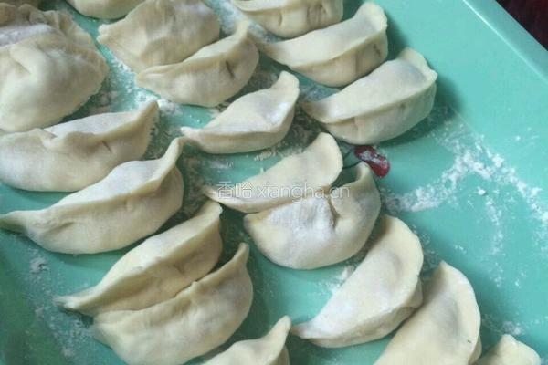 韭菜鸡蛋饺的做法图解7