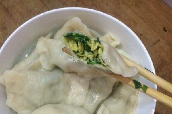 韭菜鸡蛋饺的做法图解9