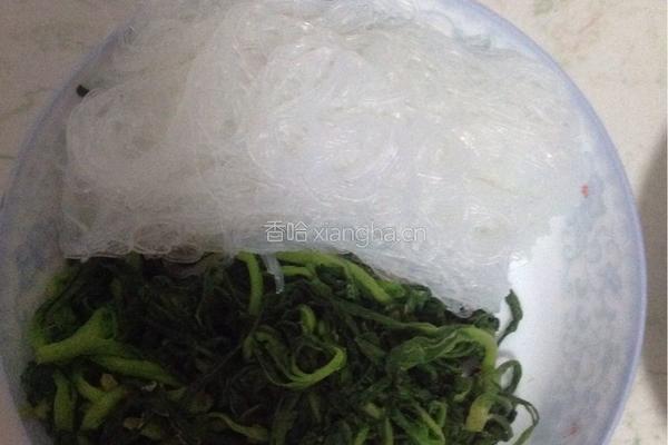 凉拌面条菜的做法图解4