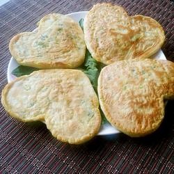 菠菜鸡蛋饼的做法[图]