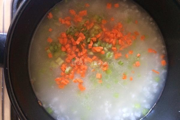 芹菜瘦肉粥的做法图解7
