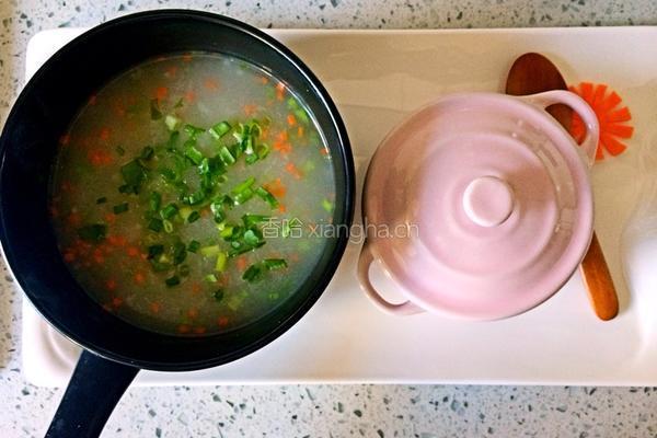 芹菜瘦肉粥的做法图解8