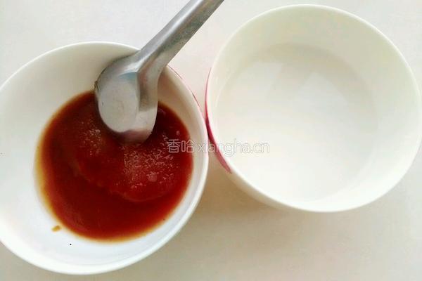 茄汁包心丸的做法图解15