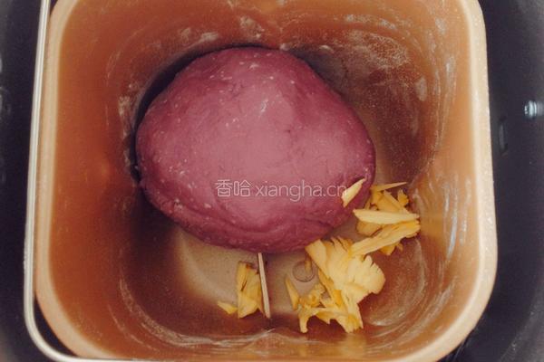 全麦紫薯小餐包的做法图解4