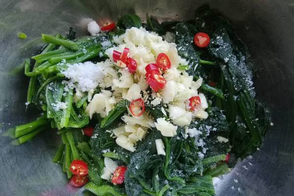 老醋菠菜的做法图解4