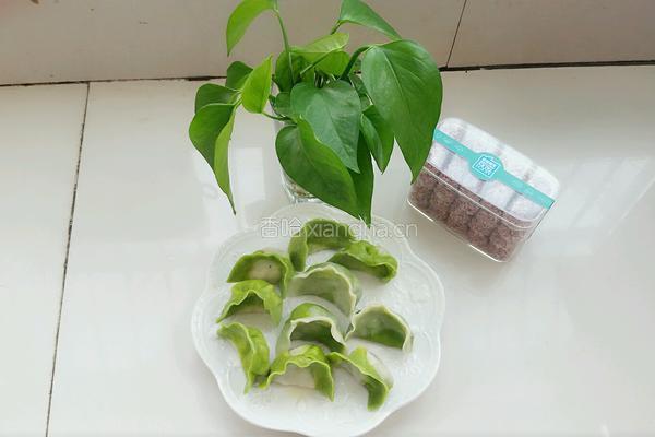 茴香苗猪肉水饺的做法图解9