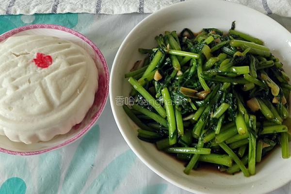 蒜香炒茼蒿的做法图解7