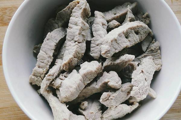 自制肉松的做法图解3