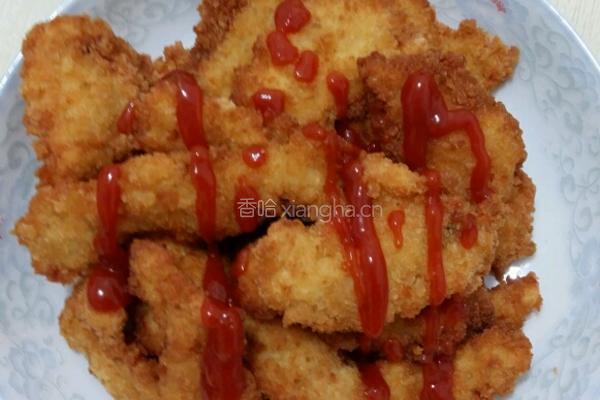 炸小块鸡排