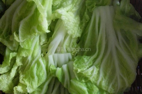 白菜包的做法图解3