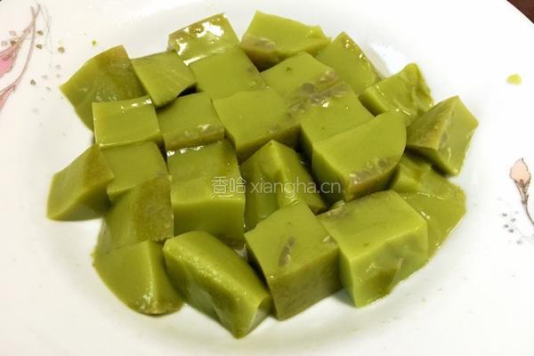 菠菜皮冻的做法图解4
