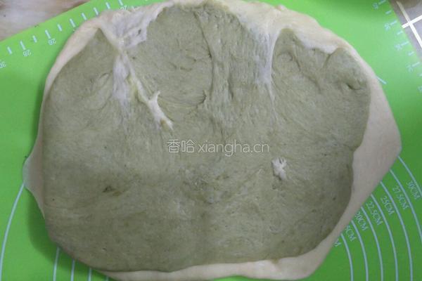 抹茶双色土司的做法图解2