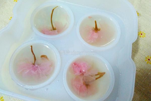 樱花水信玄饼（吉利丁版）的做法图解11