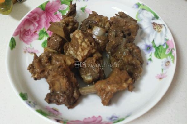 菠萝排骨的做法图解2
