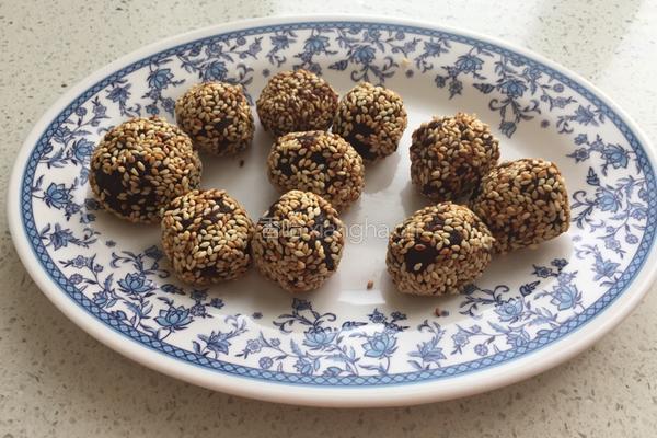 豆沙（奥利奥）糯米糍的做法图解6