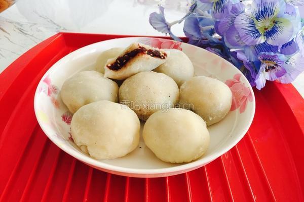 豆沙（奥利奥）糯米糍的做法图解14