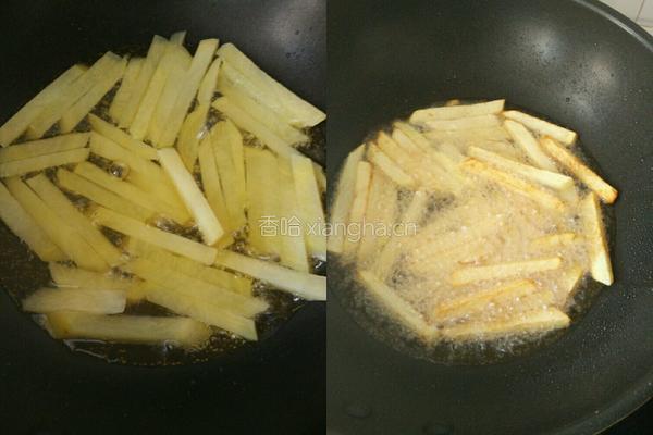 简单美味炸薯条做法的做法图解6