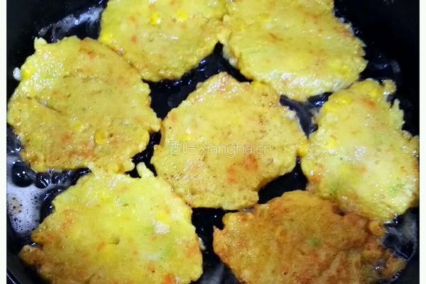 玉米粒土豆饼的做法图解9