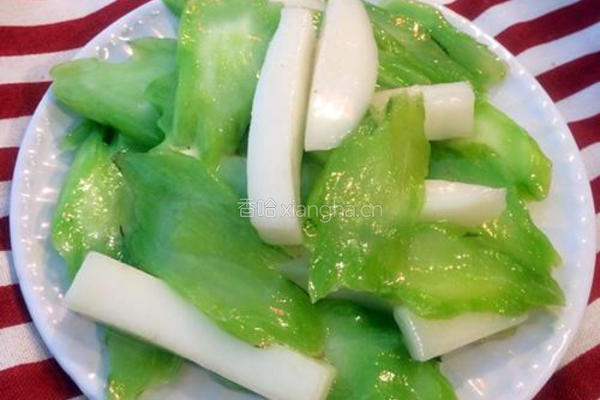 芥菜炒年糕的做法图解9