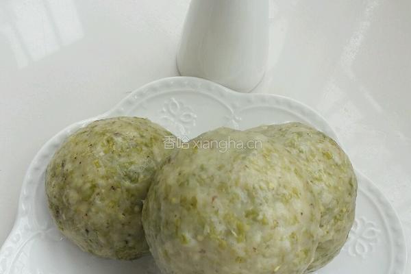 榆钱馒头的做法图解7