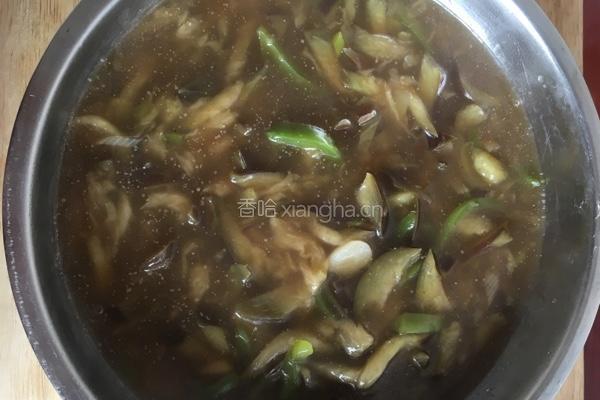 家常茄子打卤面的做法图解6