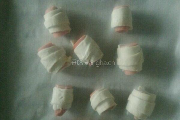 简易Q版香肠卷的做法图解5