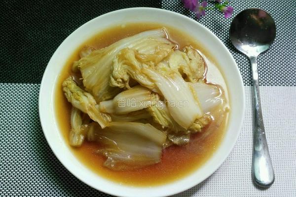 豉油捞白菜的做法图解6