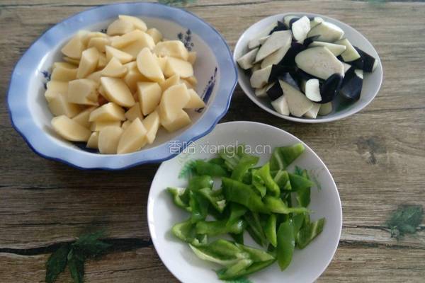 地三鲜的做法图解2