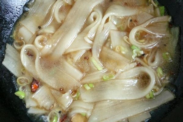 炒宽粉的做法图解3