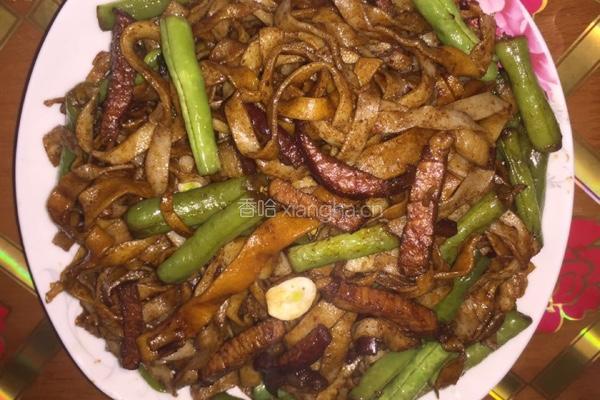 豆角焖面