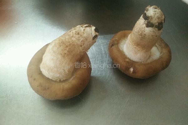 香菇太阳蛋的做法图解1