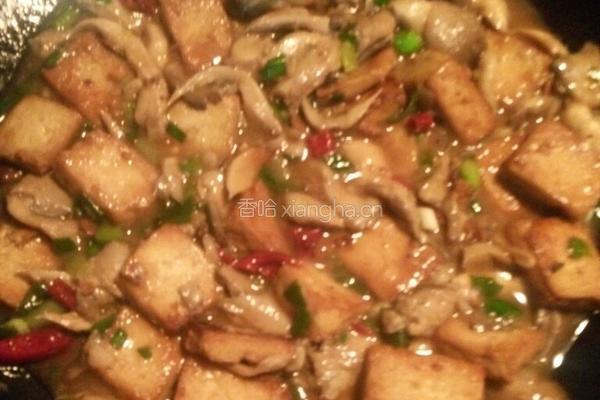 红烧豆腐的做法图解6