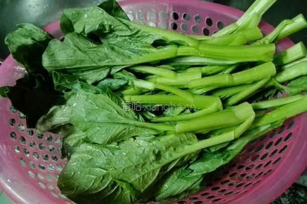 蚝油菜心的做法图解2