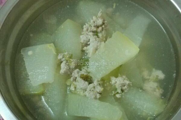 冬瓜肉末汤的做法图解5