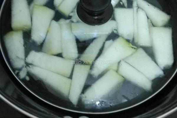 冬瓜肉末汤的做法图解3