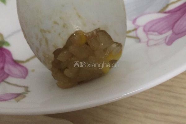 咸鸭蛋糯米饭的做法图解4
