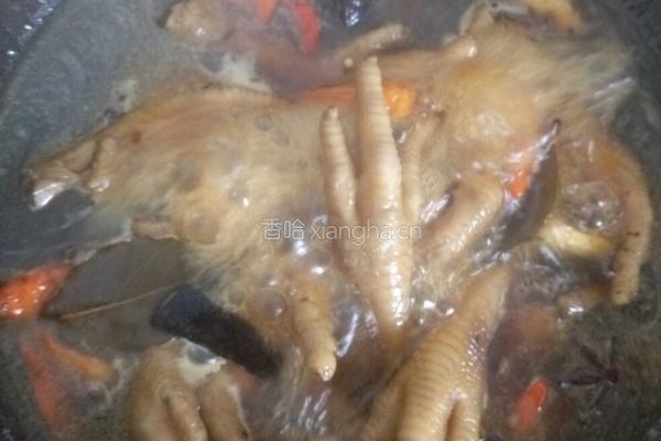 麻辣卤鸡脚的做法图解5