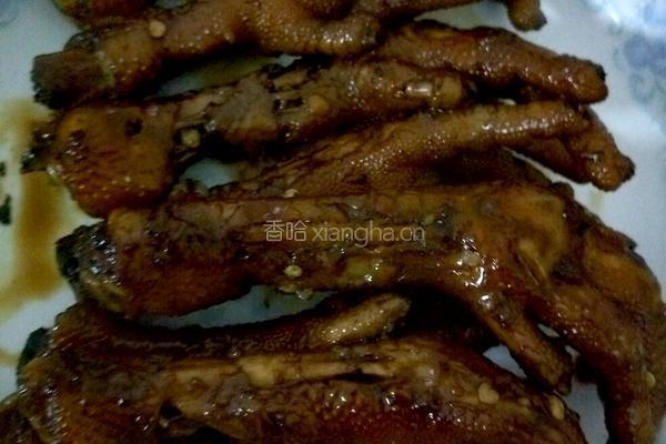 麻辣卤鸡脚的做法图解7