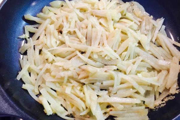 芝士土豆丝披萨的做法图解6