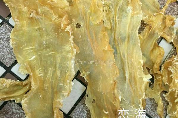 自创鳕花排骨养颜汤（鳕鱼胶炖虫草花排骨）的做法图解1
